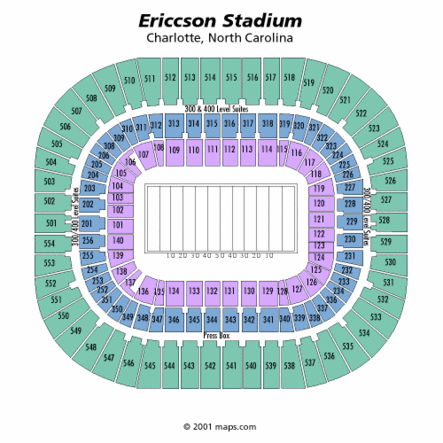 Carolina Panthers Seating Chart